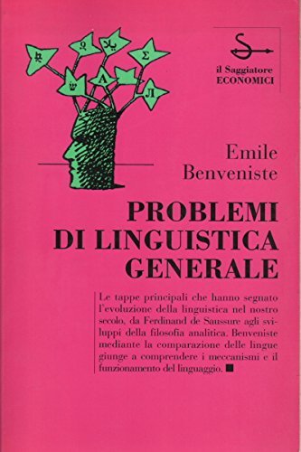 Problemi di linguistica generale.