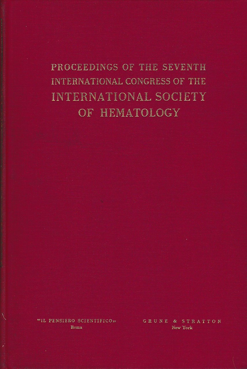 Proceedings of the seventh international congress of the international society …