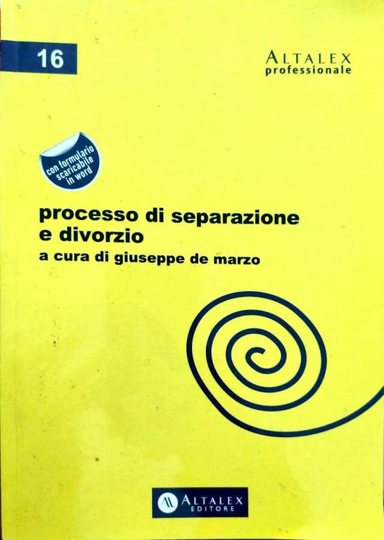 Processo di separazione e divorzio