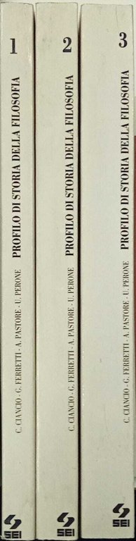 Profilo di storia della filosofia (3 volumi)