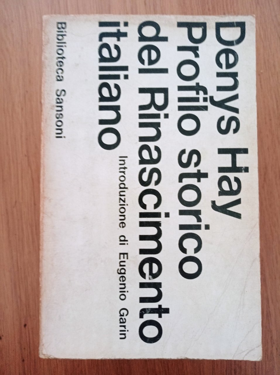 Profilo storico del Rinascimento italiano