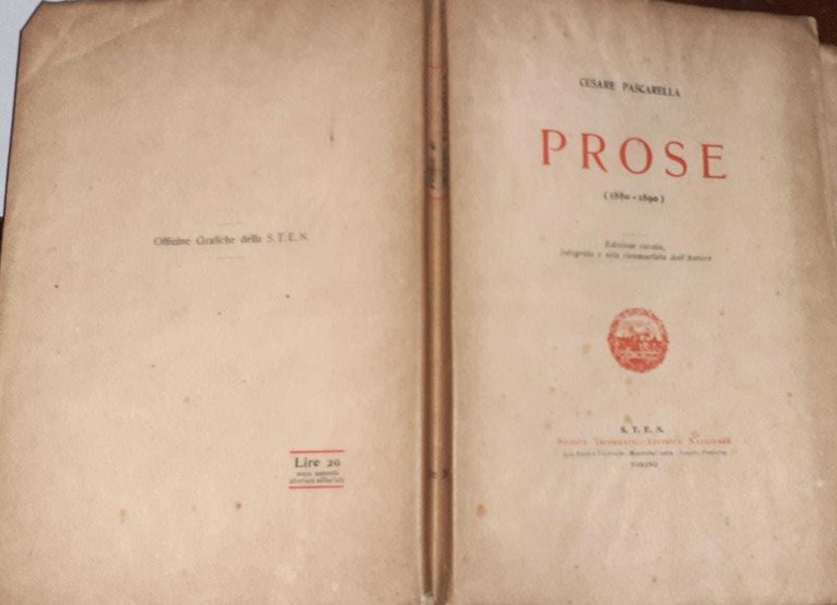 Prose (1880-1890)