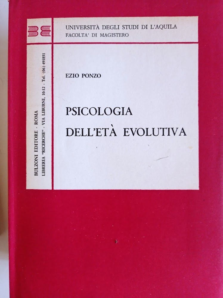 Psicologia dell'età evolutiva