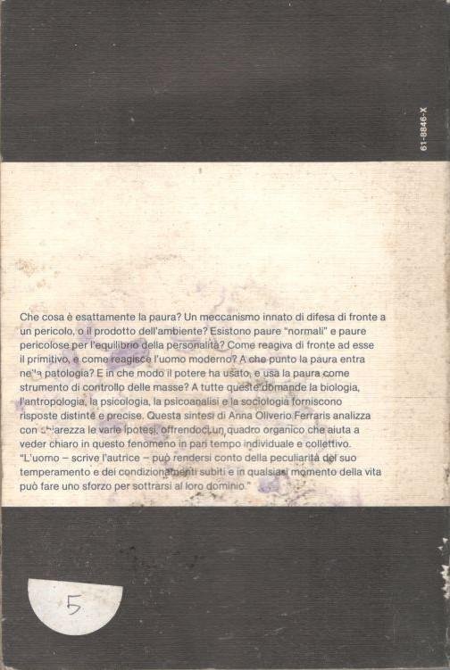 Psicologia della paura