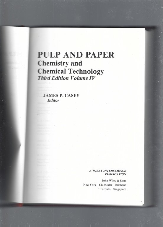 Pulp and Paper: Chemistry and Chemical Technology: Chemistry and Chemical … | Immagine Gallery 7