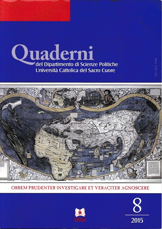 Quaderni del dipartimento di scienze politiche Università Cattolica del Sacro …