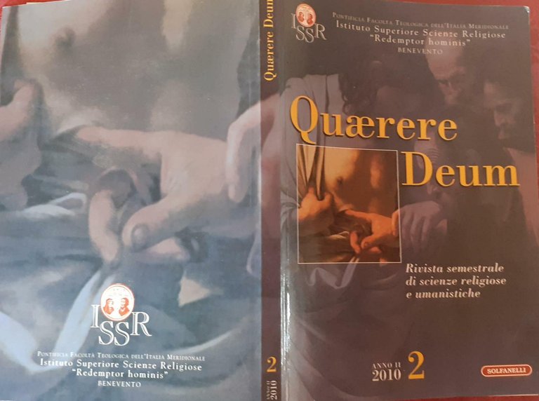 Quaerere Deum. Rivista semestrale di scienze religiose e umanistiche. Anno … | Immagine Gallery 2