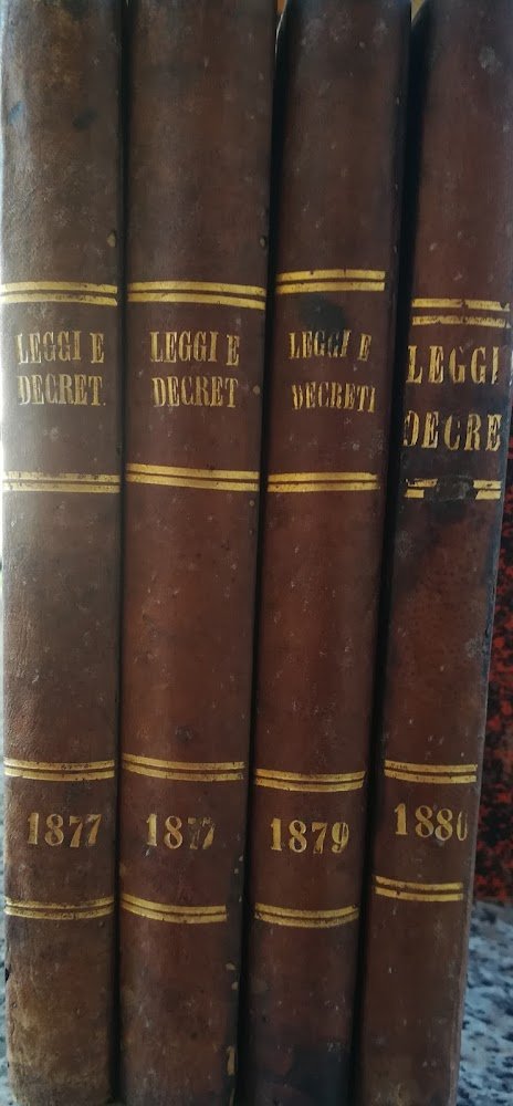 Raccolta Regi Decreti 1879 | Immagine principale