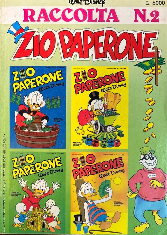 Raccolta Zio Paperone n^ 2.