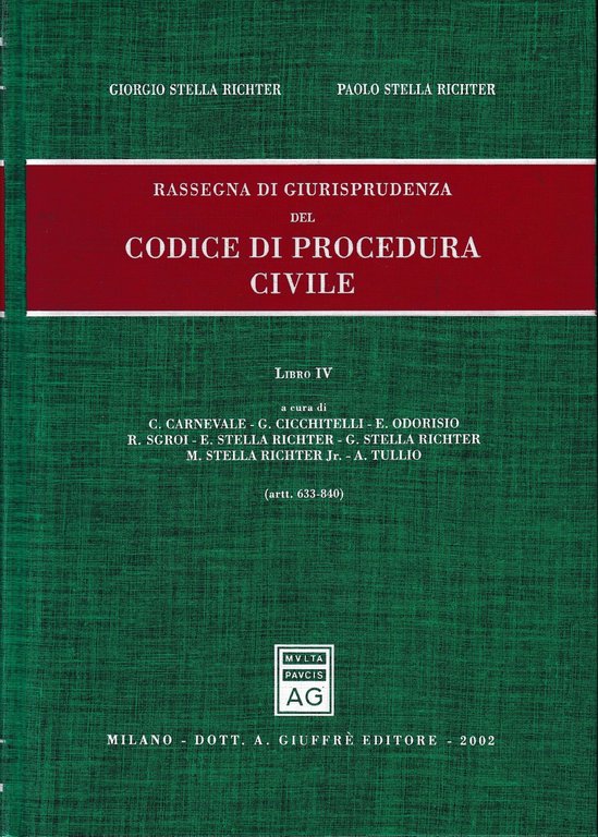 Rassegna di giurisprudenza del Codice di procedura civile. Libro 4 … | Immagine Gallery 2