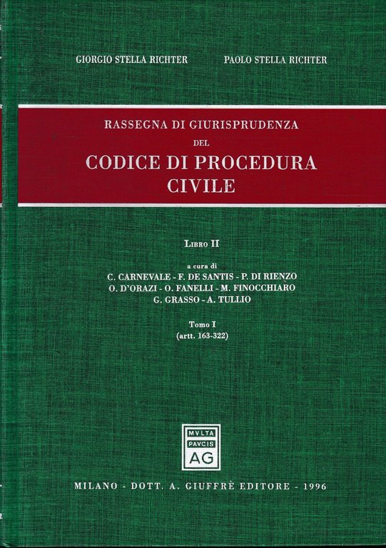 Rassegna di giurisprudenza del Codice di procedura civile. Libro2/1) Artt. … | Immagine Gallery 2
