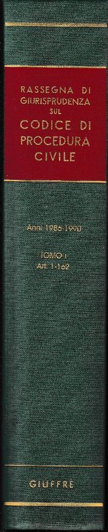 Rassegna di Giurisprudenza sul Codice di Procedura Civile. Anni 1986-1990, … | Immagine Gallery 2