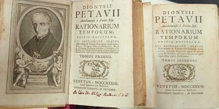 Rationarium temporum (tomus primus, secundus)