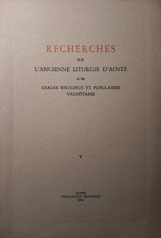 Recherches sur l'anciennne liturgie d'Aoste (V) | Immagine Gallery 2