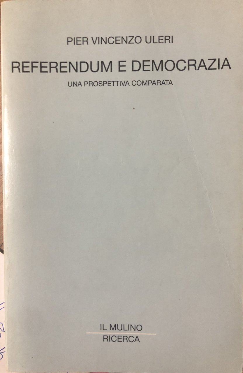 Referendum e democrazia. Una prospettiva comparata | Immagine principale