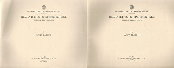 REGIO ISTITUTO SPERIMENTALE SEZIONE FERROVIARIA Vol. I - II | Immagine Gallery 2