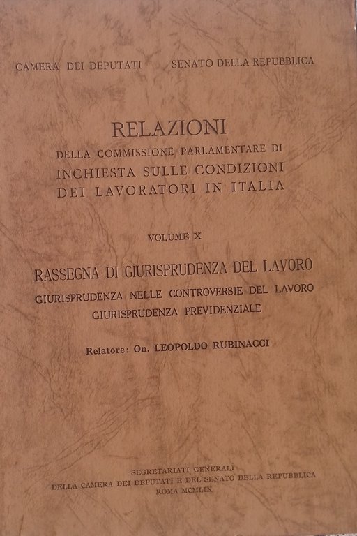 Relazioni della Commissione Parlamentare di inchiesta sulle condizioni dei lavoratori … | Immagine Gallery 2