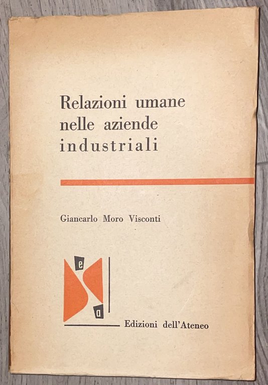 Relazioni umane nelle aziende industriali