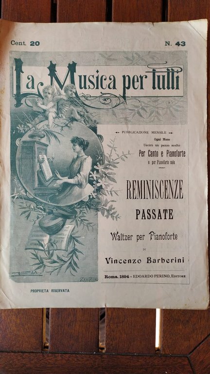 Reminiscenze Passate Waltzer per pianoforte | Immagine Gallery 2