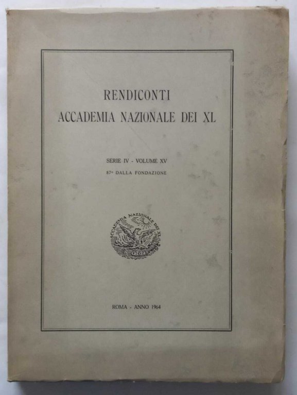 Rendiconti Accademia Nazionale dei XL | Immagine Gallery 3