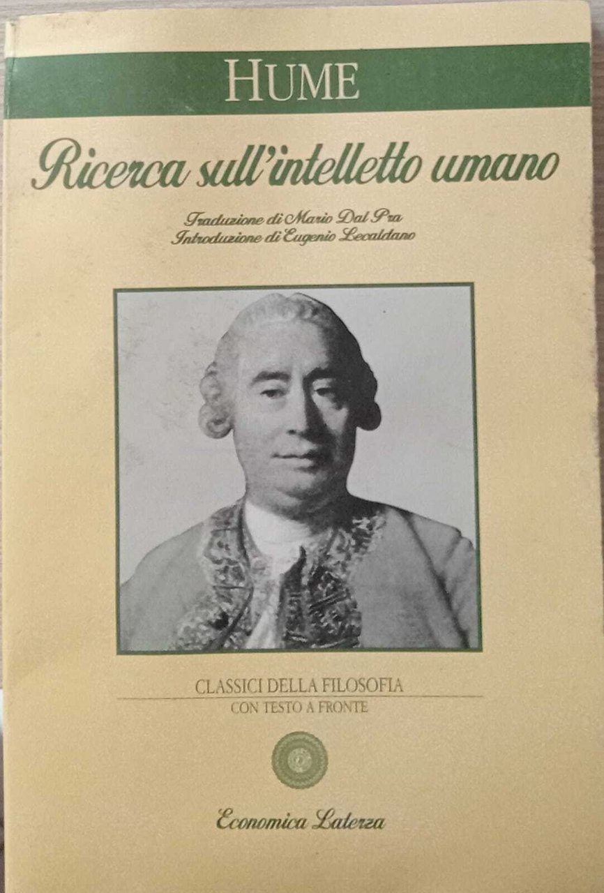 Ricerca sull'intelletto umano. | Immagine principale