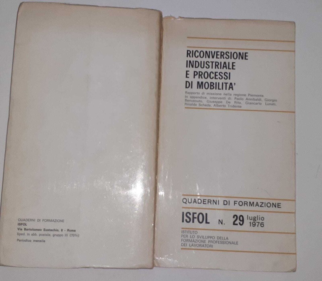 Riconversione industriale e processi di mobilità | Immagine principale