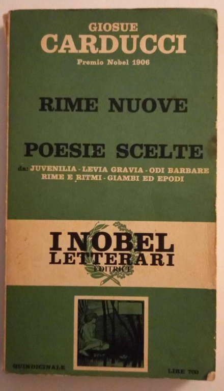 Rime nuove Poesie scelte