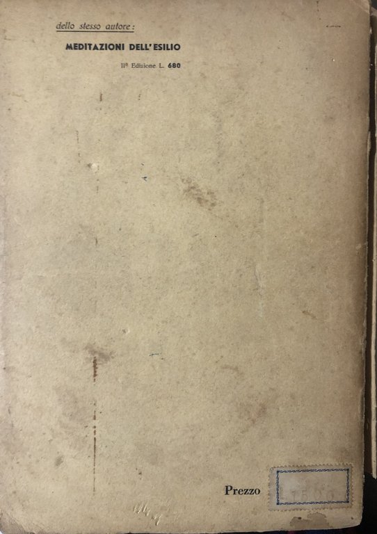 Rivelazioni. Dramatis personae