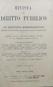 Rivista di Diritto Pubblico - La Giustizia Amministrativa, parte seconda …