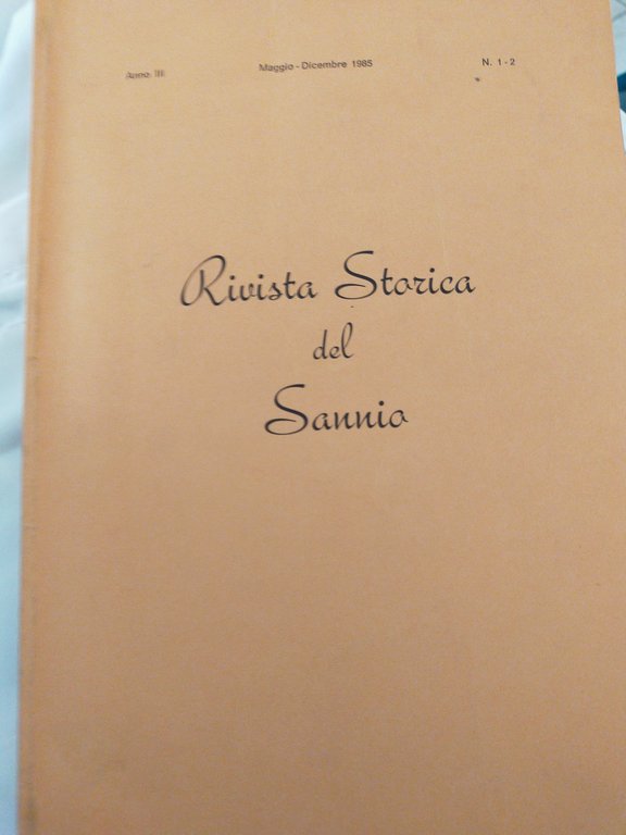 Rivista storica del Sannio