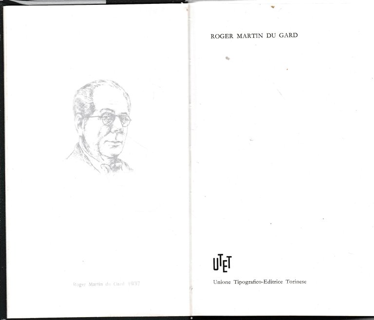 Roger Martin Du Gard. Premio Nobel 1937