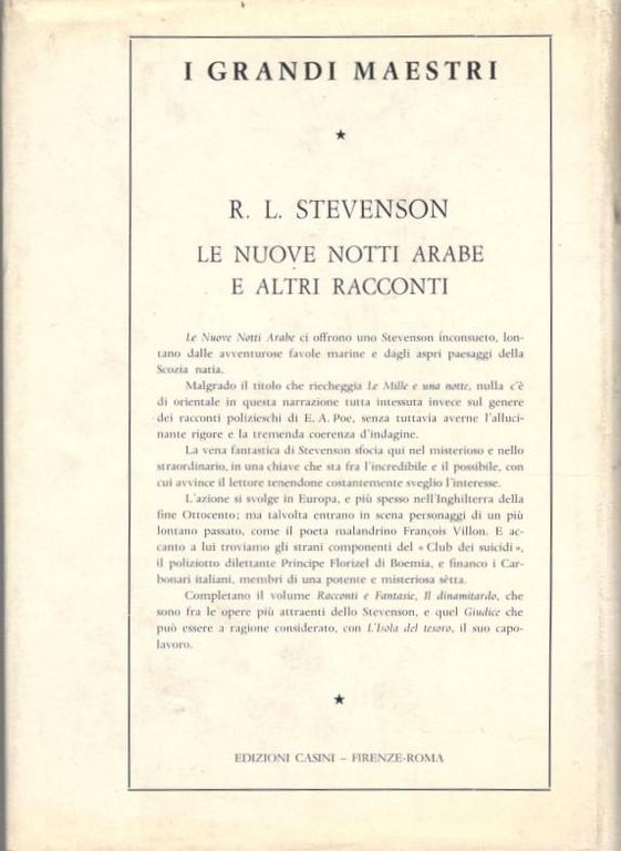 Romanzi e storie naturali