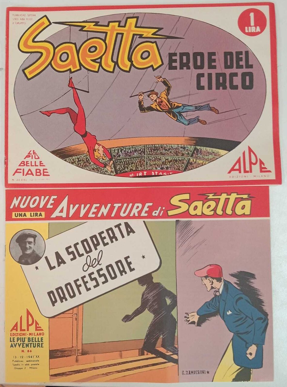 Saetta, le più belle fiabe. Lotto n. 29 albi. Numerazione … | Immagine principale