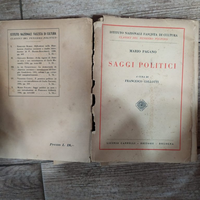 Saggi Politici | Immagine Gallery 2