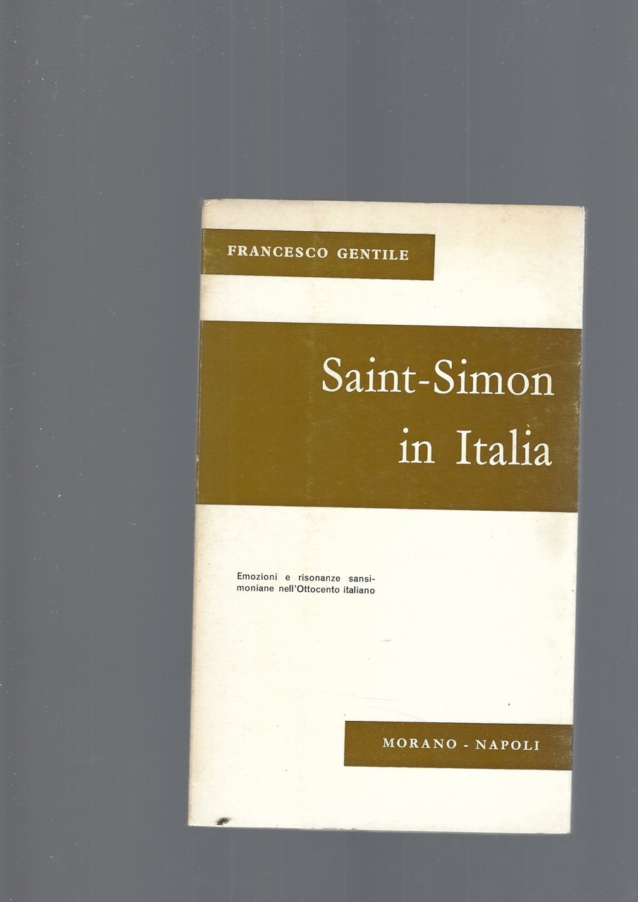 SAINT-SIMON IN ITALIA