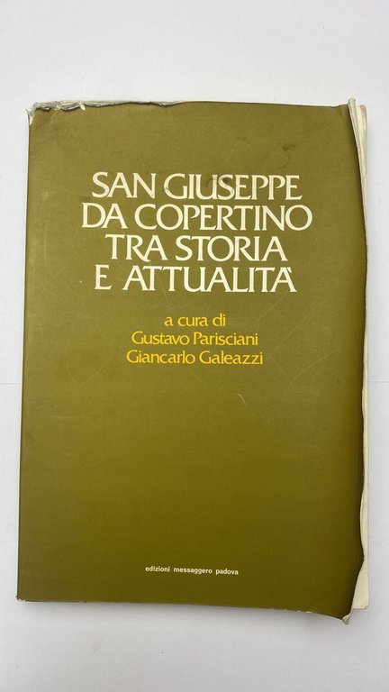 San Giuseppe da Copertino tra storia e attualità