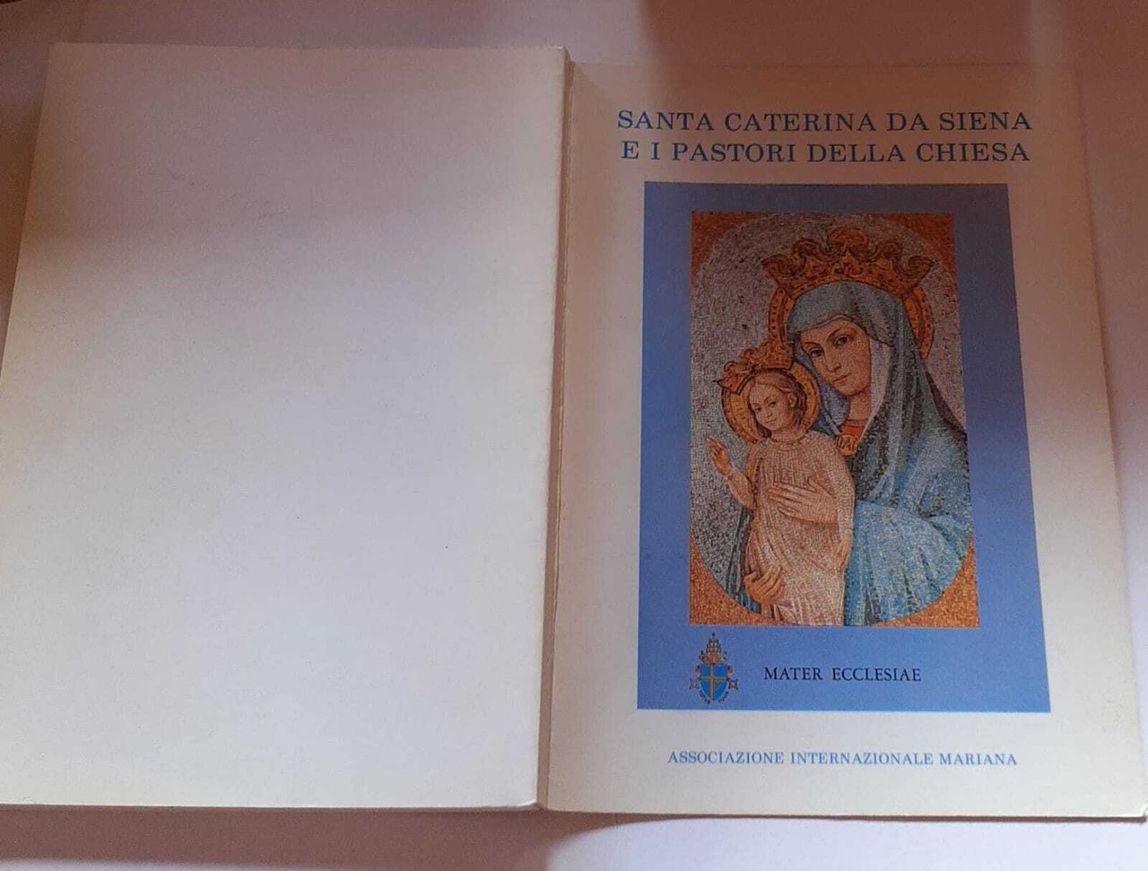 Santa Caterina da Siena e i pastori della Chiesa. AUTOGRAFATO.