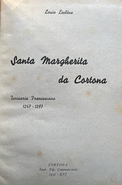 Santa Margherita da Cortona