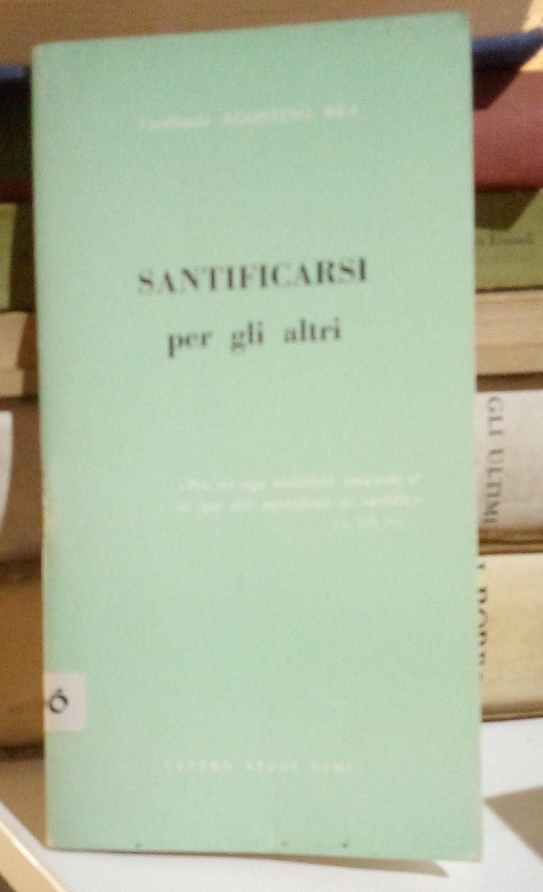 Santificarsi per gli altri. | Immagine principale