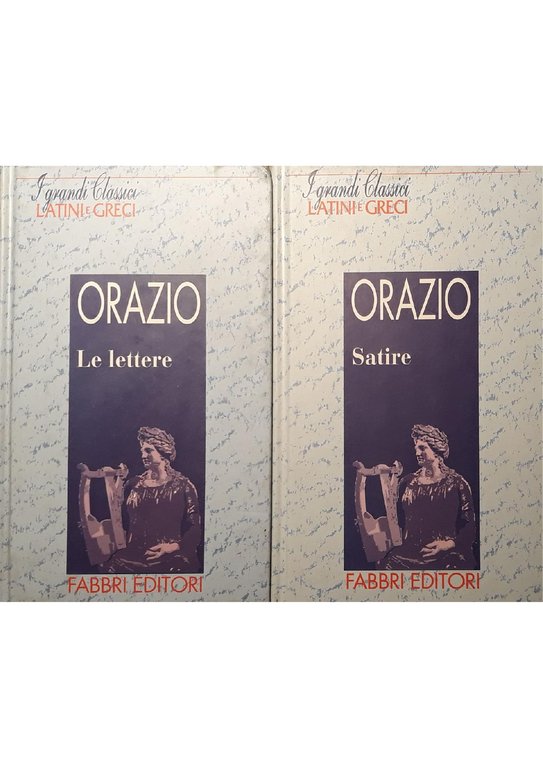 Satire (p.194); Le Lettere (p.285)