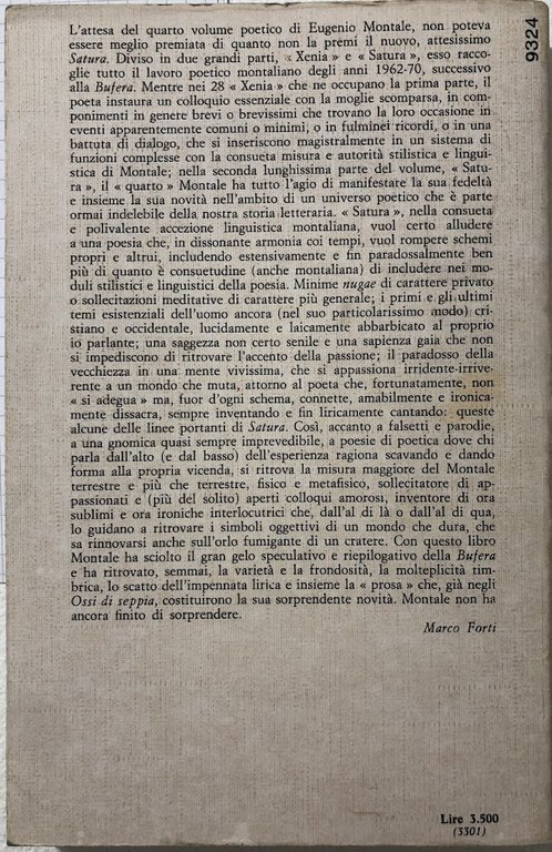 Satura 1962 - 1970
