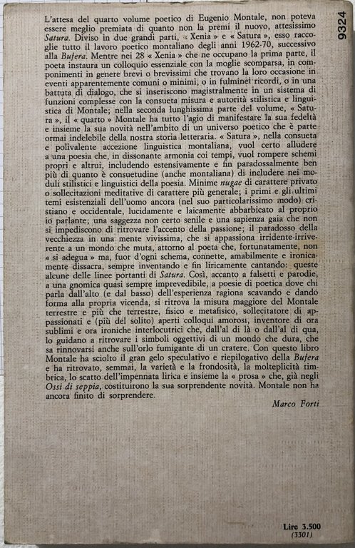 Satura 1962 - 1970