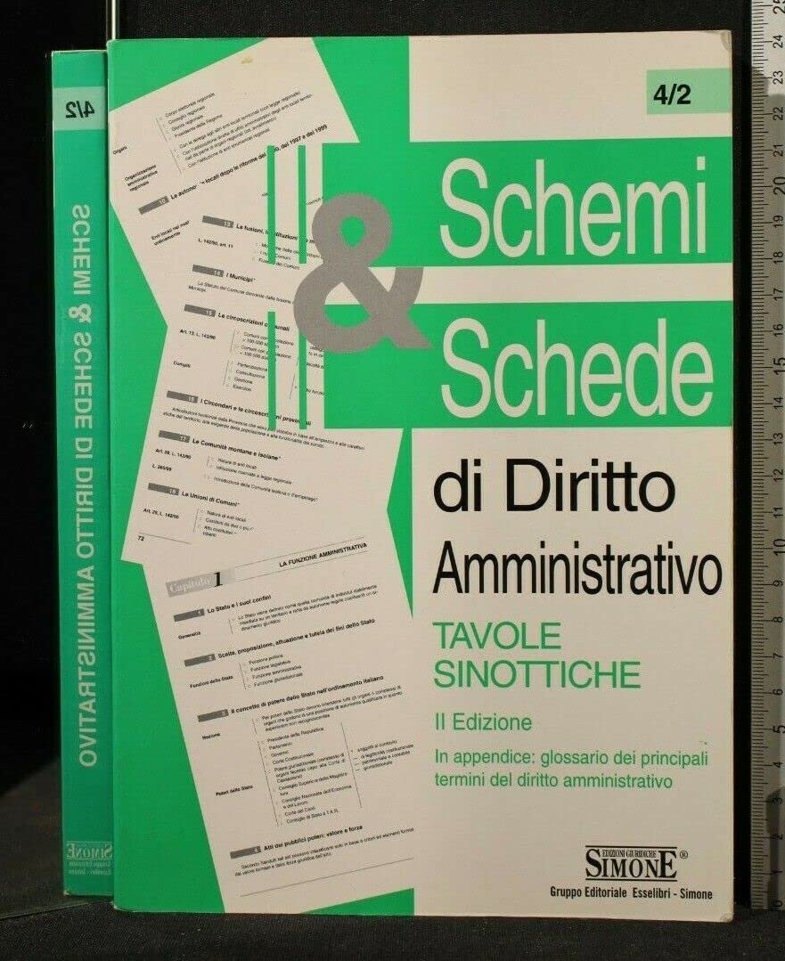 Schemi & schede di diritto amministrativo