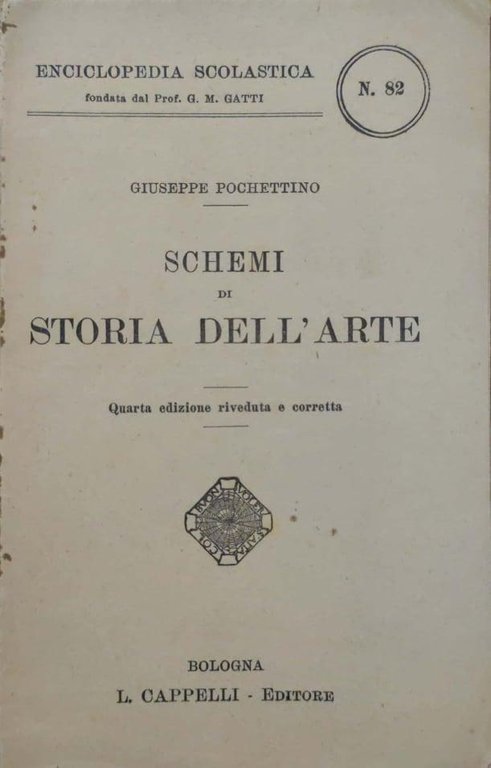 Schemi di storia dell'arte.