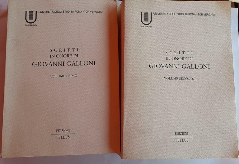 Scritti in onore di Giovanni Galloni. Volume I II | Immagine Gallery 2