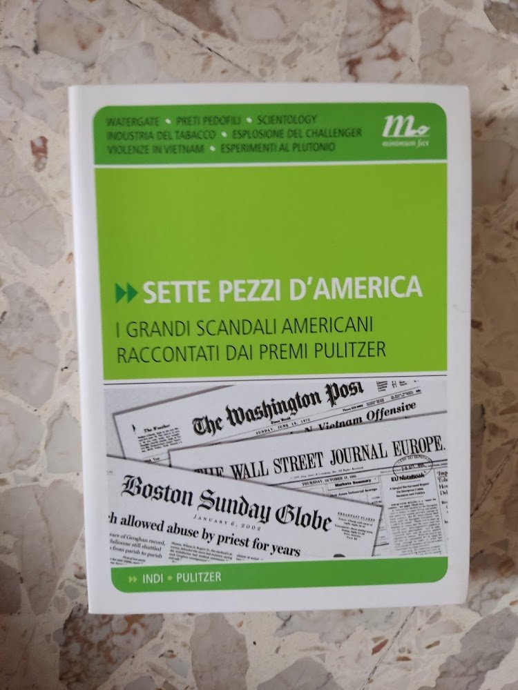 Sette pezzi d'America: i grandi scandali americani raccontati dai premi … | Immagine principale