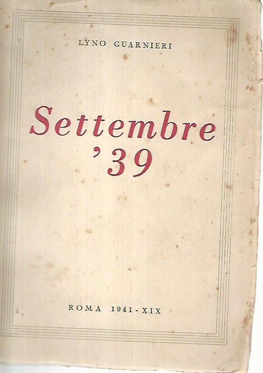 Settembre '39. Volume secondo | Immagine Gallery 2