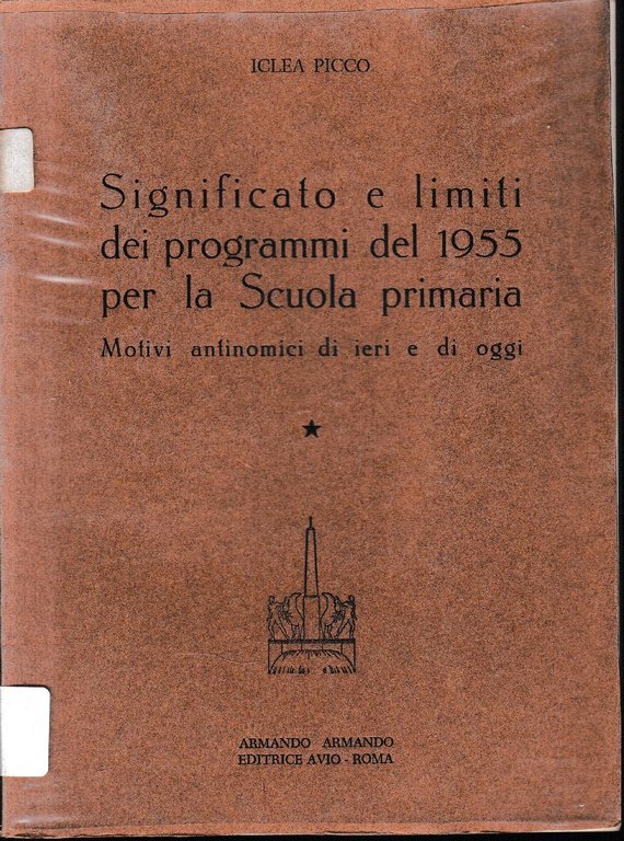 Significato e limiti dei programmi del 1955 per la Scuola …