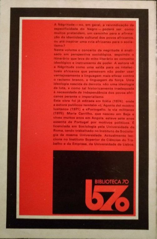 Sociologia da negritude