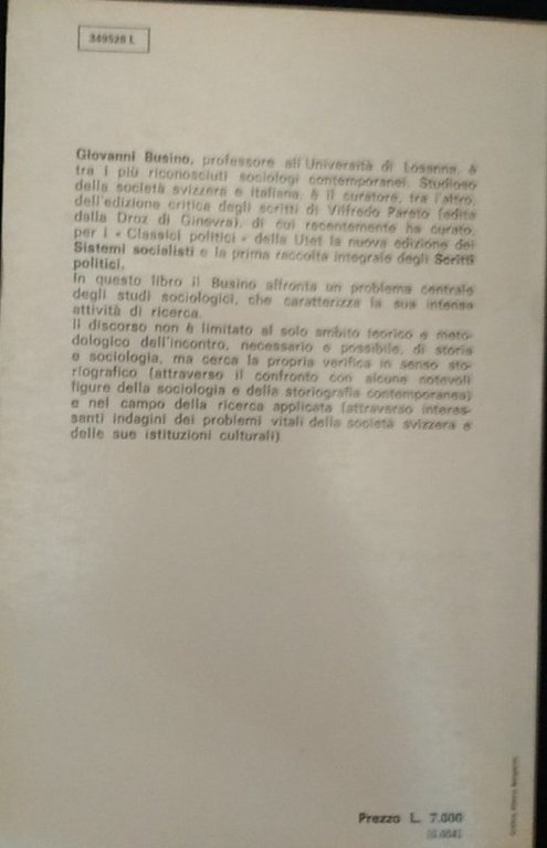 Sociologia e storia